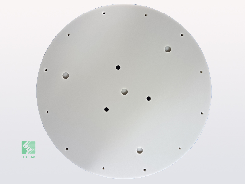 Aluminum nitride ceramic ESC plate